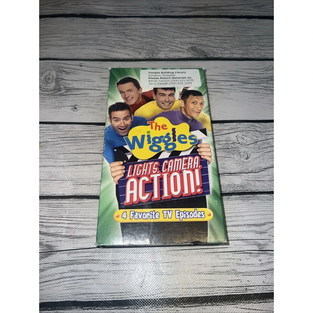 The Wiggles Lights Camera Action VHS 2005